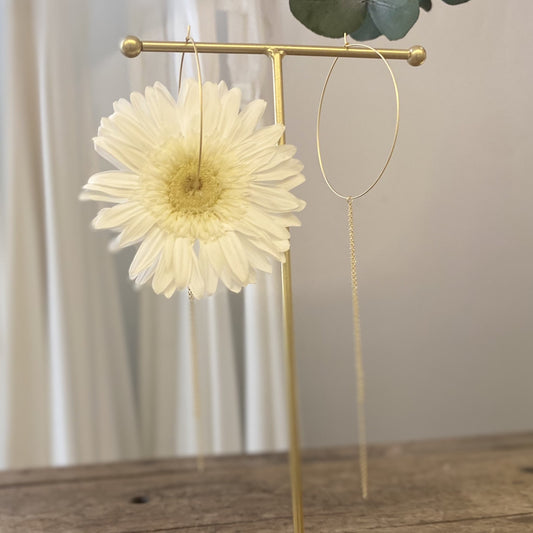 Boucles d'oreilles Gerbera