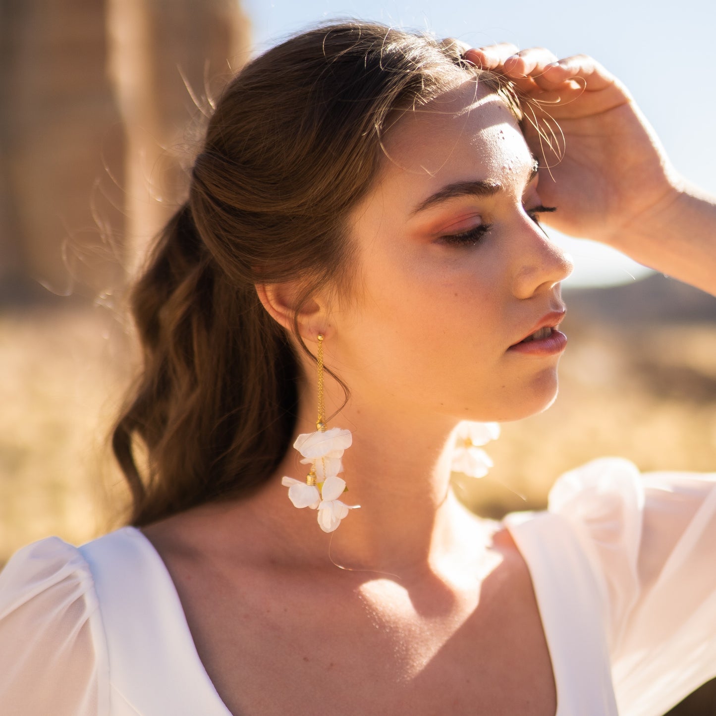 Boucles d'oreilles Bouquet