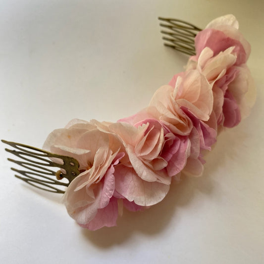 Double peigne romantique