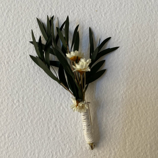 Boutonniere de marié Tiana