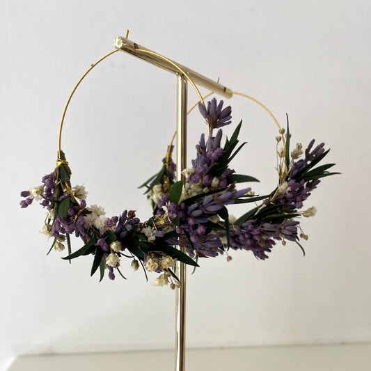Boucles d'oreilles Lavanda