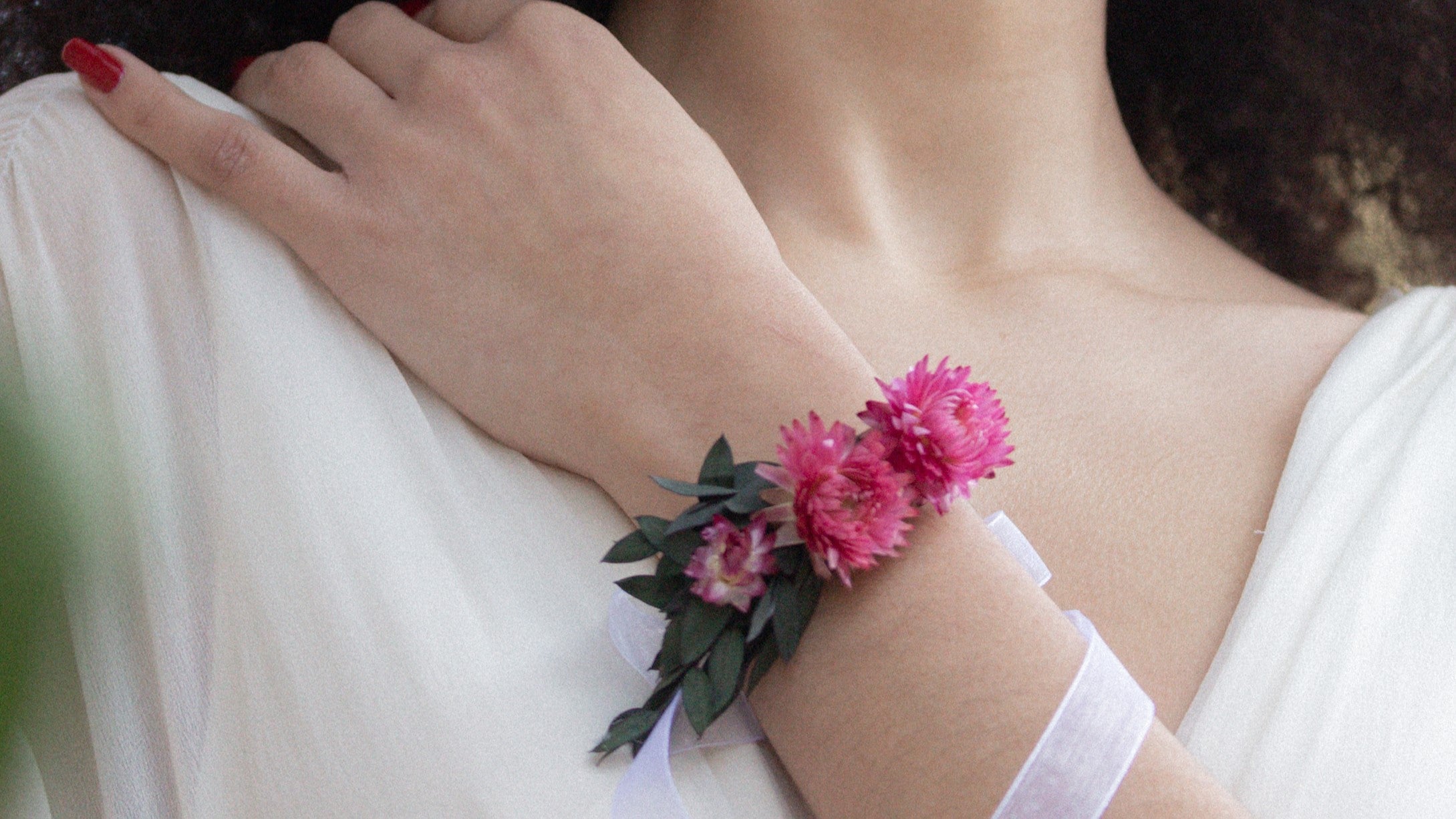 Fresh flower deals bracelet