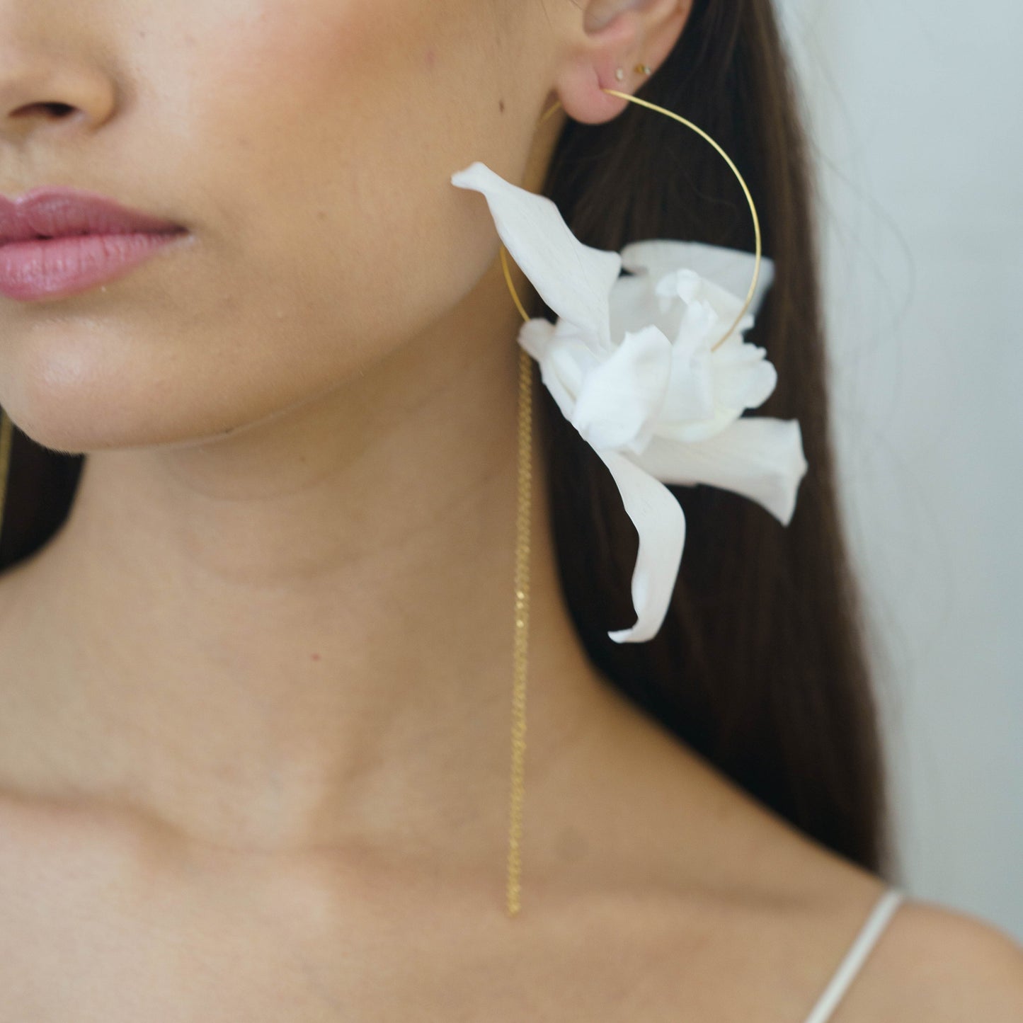 Earrings Orchid