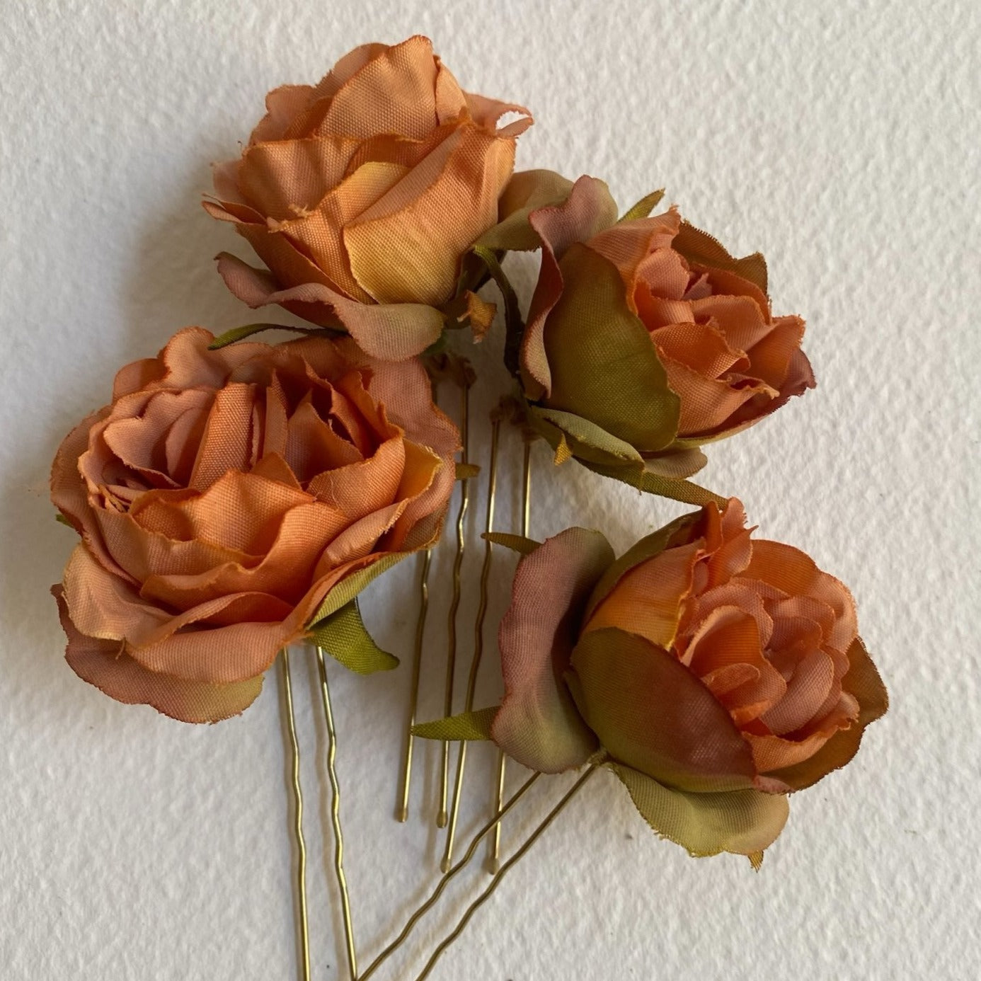 Peach Hairpins