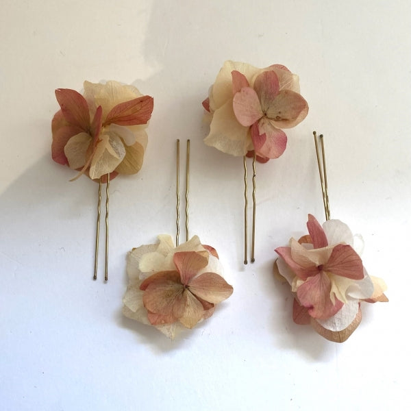 Peach Hairpins