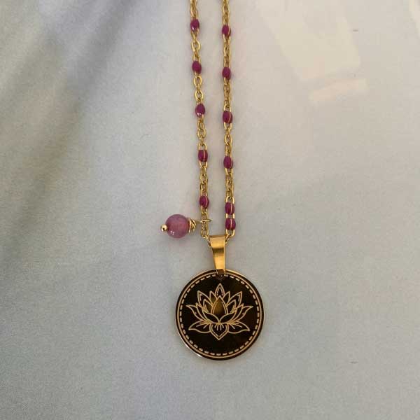 Flower month Necklace