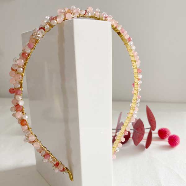 Rose headband