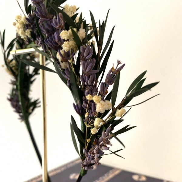 Lavender flower headband