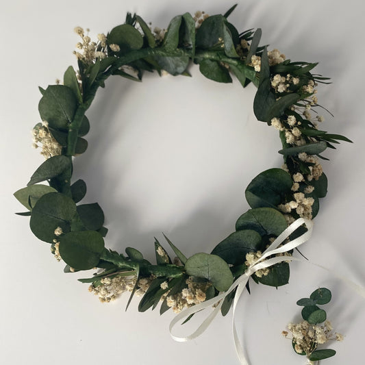couronne de fille naturelle