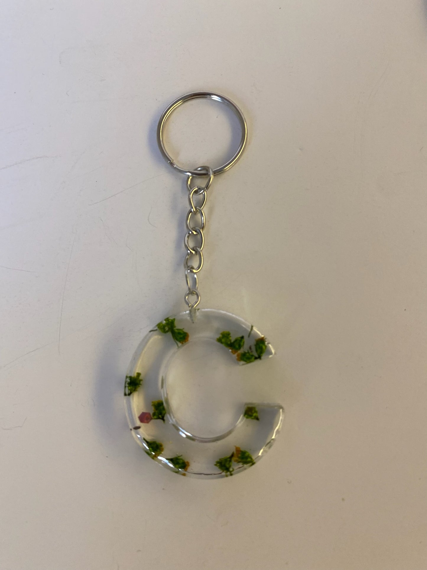 Letter keychains