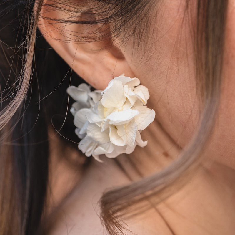 Flower earrings Pink boho earrings Fuchsia wedding jewellery Bridal ac –  magaela