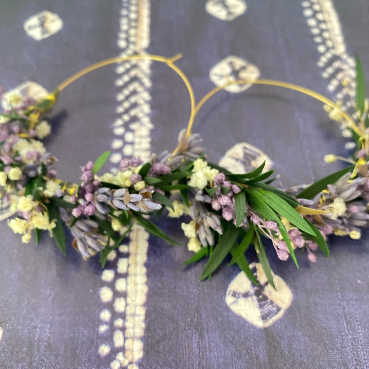 Boucles d'oreilles Lavanda